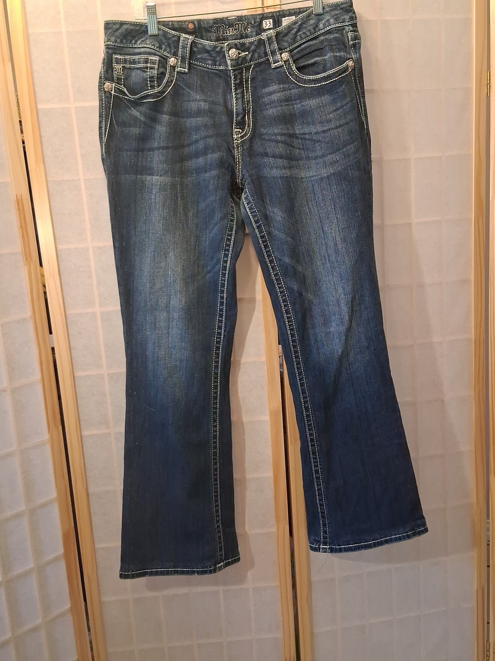 Miss Me Blue Women's Bootcut Jeans Size 33